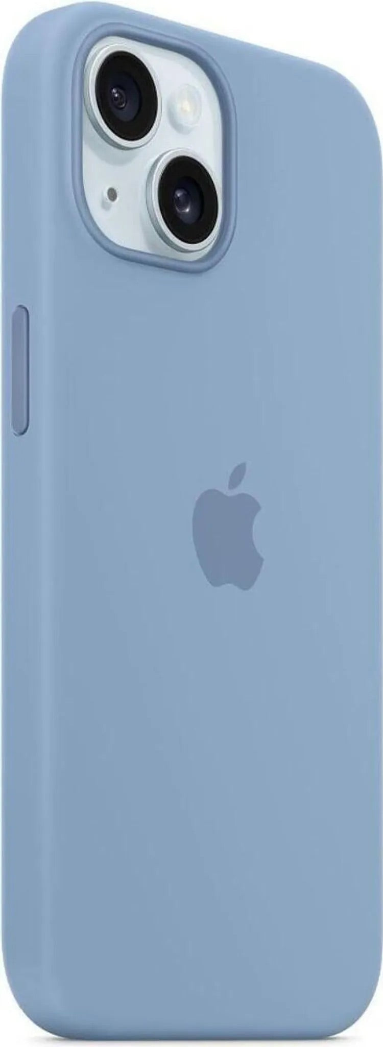 Apple iPhone 15 Plus Silikon Case mit Magsafe - Winterblau