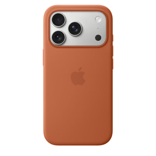 Apple iPhone 17 Pro Silikon Case mit MagSafe - Terrakotta - Gadget Vibe GmbH
