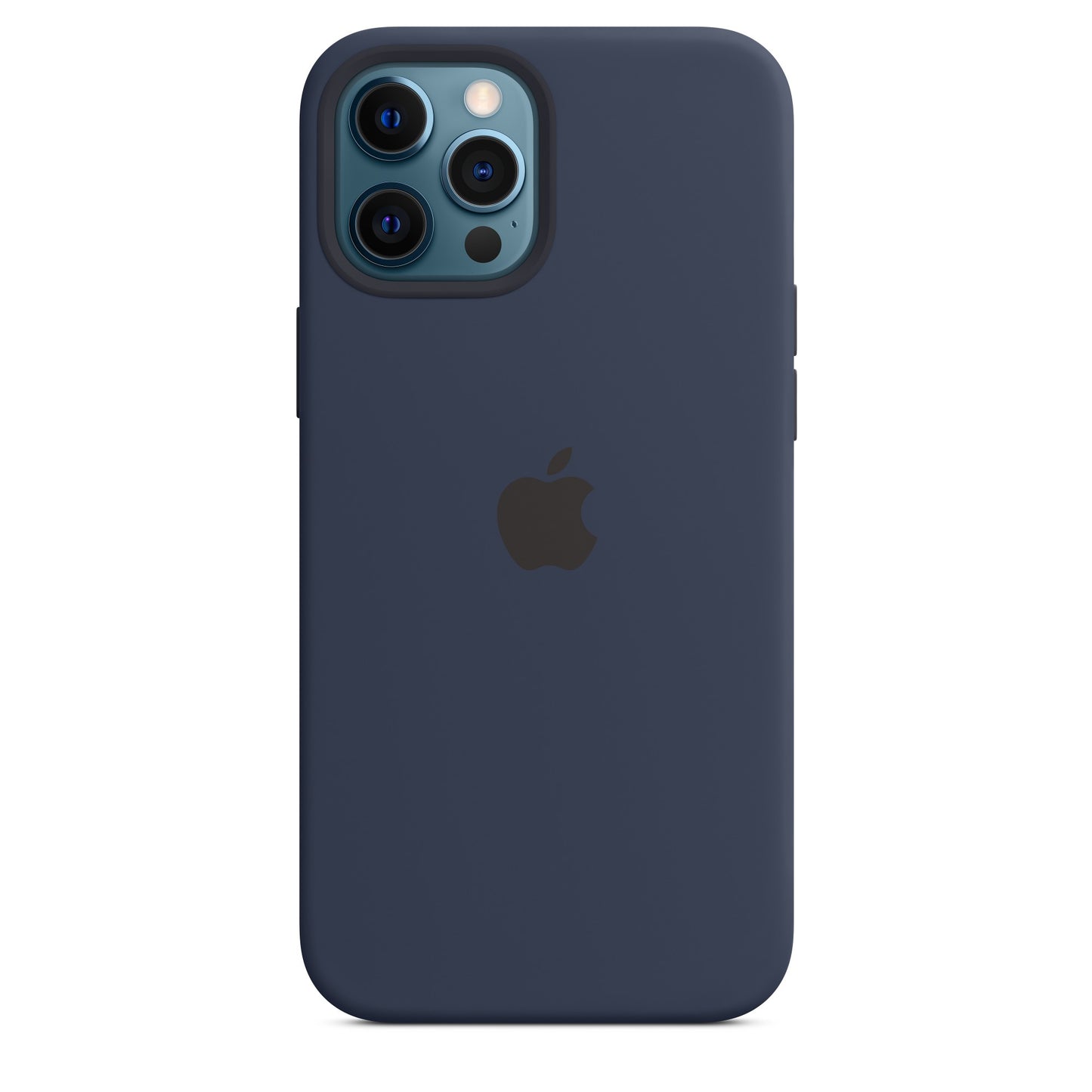 Apple iPhone 12 Pro Max Silikon Case - Dunkelmarine