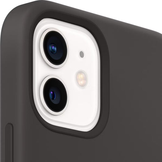 Apple iPhone 12 Mini Silikon Case - Mitternacht