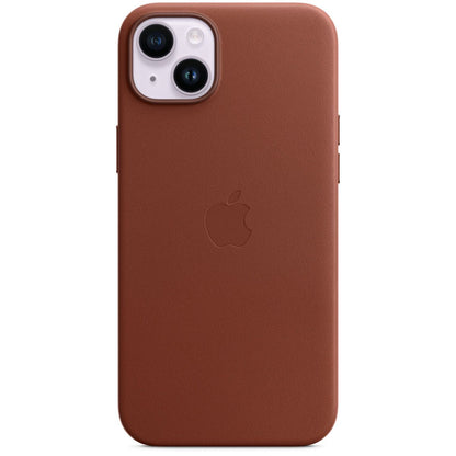 Apple iPhone 14 Plus Leder Case - Umber