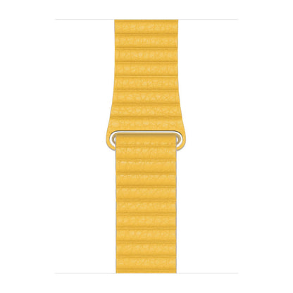 Apple Watch 42mm/44mm/45mm Leder Loop - Meyer Lemon