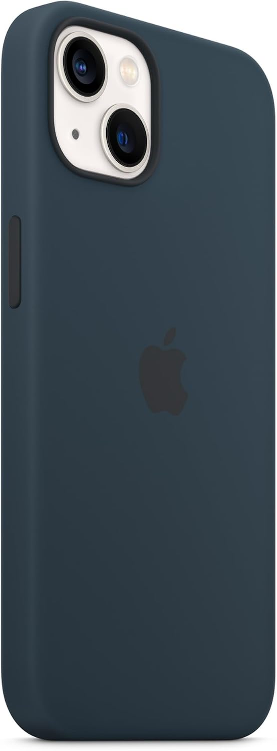 Apple iPhone 13 Silikon Case mit Magsafe - Abyss Blau