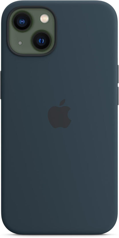 Apple iPhone 13 Silikon Case mit Magsafe - Abyss Blau