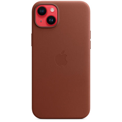 Apple iPhone 14 Plus Leder Case - Umber