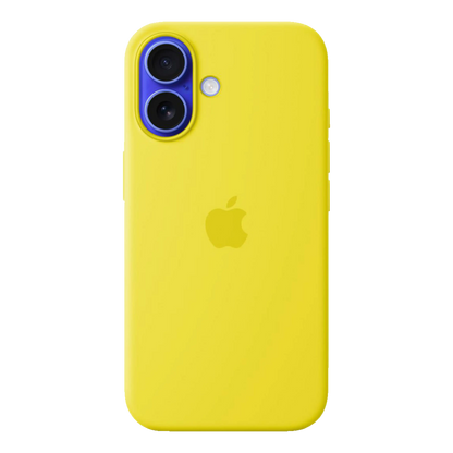 Apple iPhone 16 Silikon Case mit Magsafe - Sternfrucht
