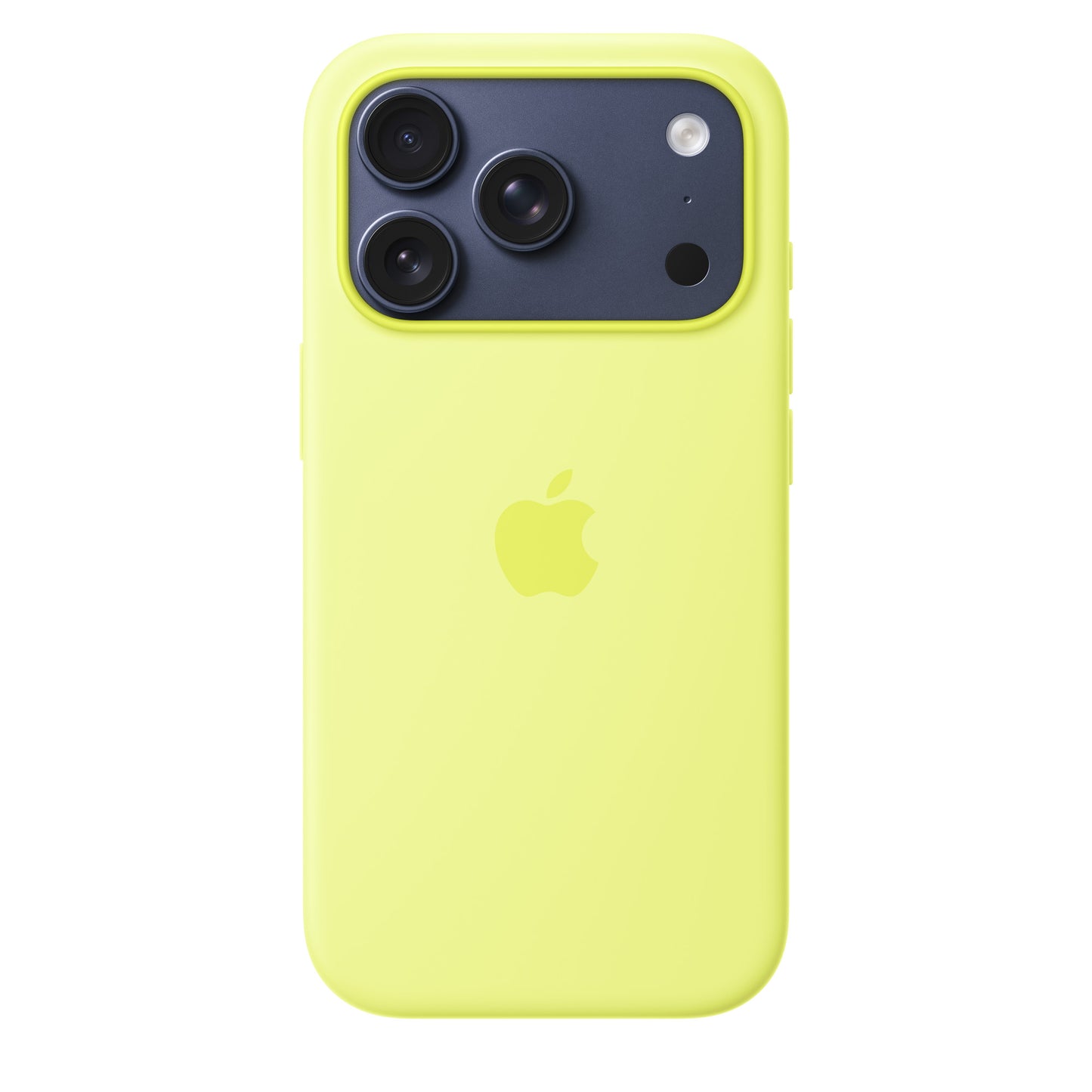 Apple iPhone 17 Pro Max Silikon Case mit MagSafe - Neongelb
