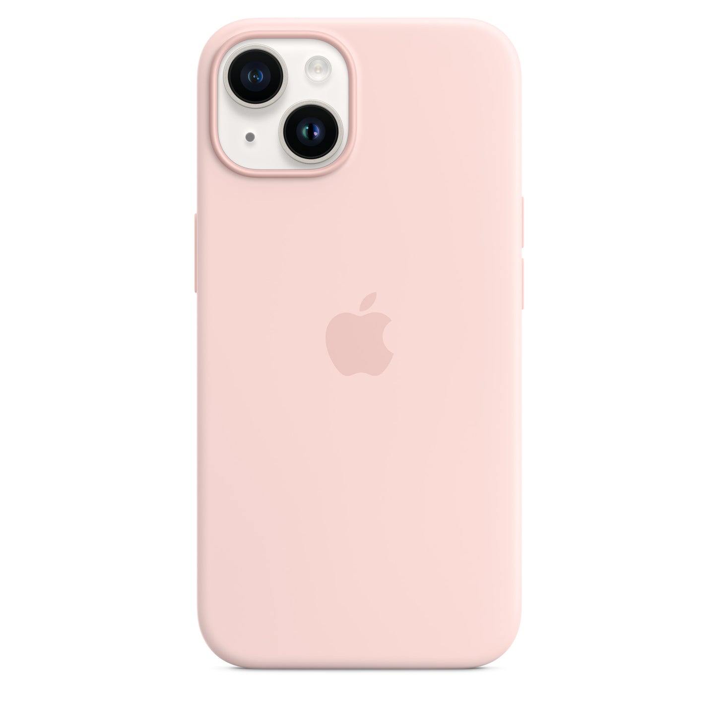 Apple iPhone 14 Silikon Case - Kalkrosa