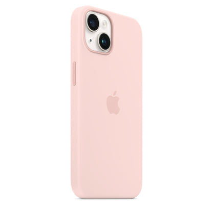 Apple iPhone 14 Silikon Case - Kalkrosa