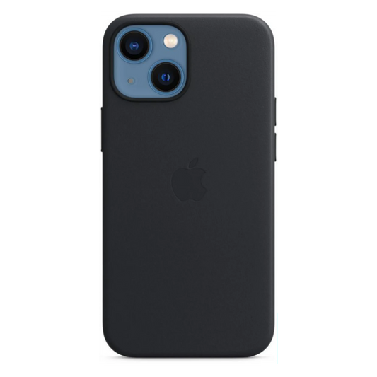 Apple iPhone 13 Leder Case mit MagSafe - Mitternacht - Gadget Vibe GmbH