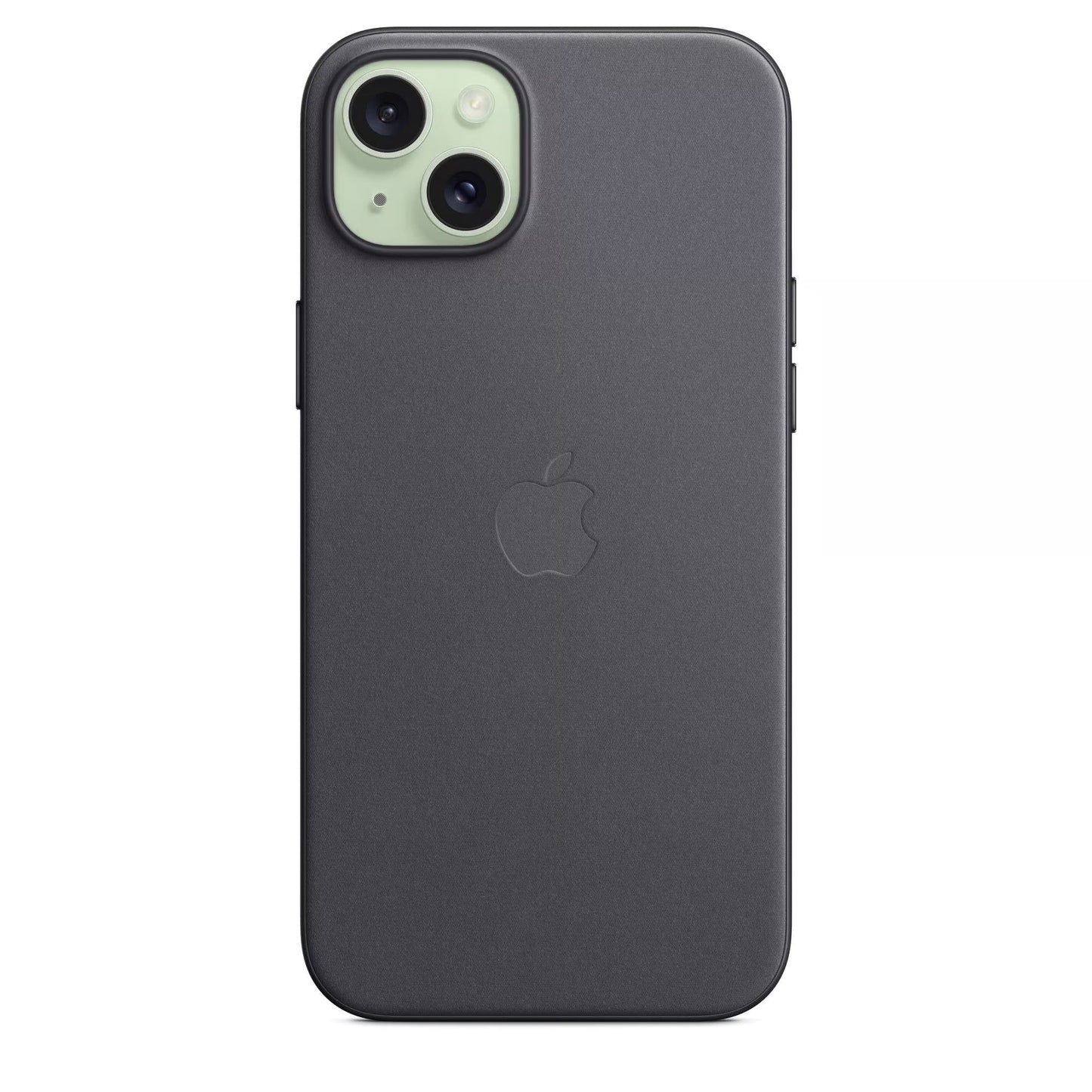 Apple iPhone 15 Plus Feingewebe Case mit Magsafe - Schwarz - Gadget Vibe GmbH