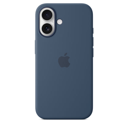 Apple iPhone 16 Silikon Case - Denim - Gadget Vibe GmbH