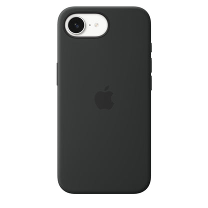 Apple iPhone 16e Silikon Case mit Magsafe - Schwarz - Gadget Vibe GmbH