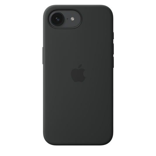 Apple iPhone 16e Silikon Case mit Magsafe - Schwarz - Gadget Vibe GmbH