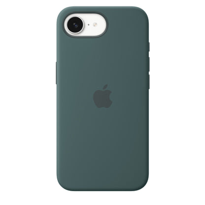 Apple iPhone 16e Silikon Case mit Magsafe - Seegrün - Gadget Vibe GmbH