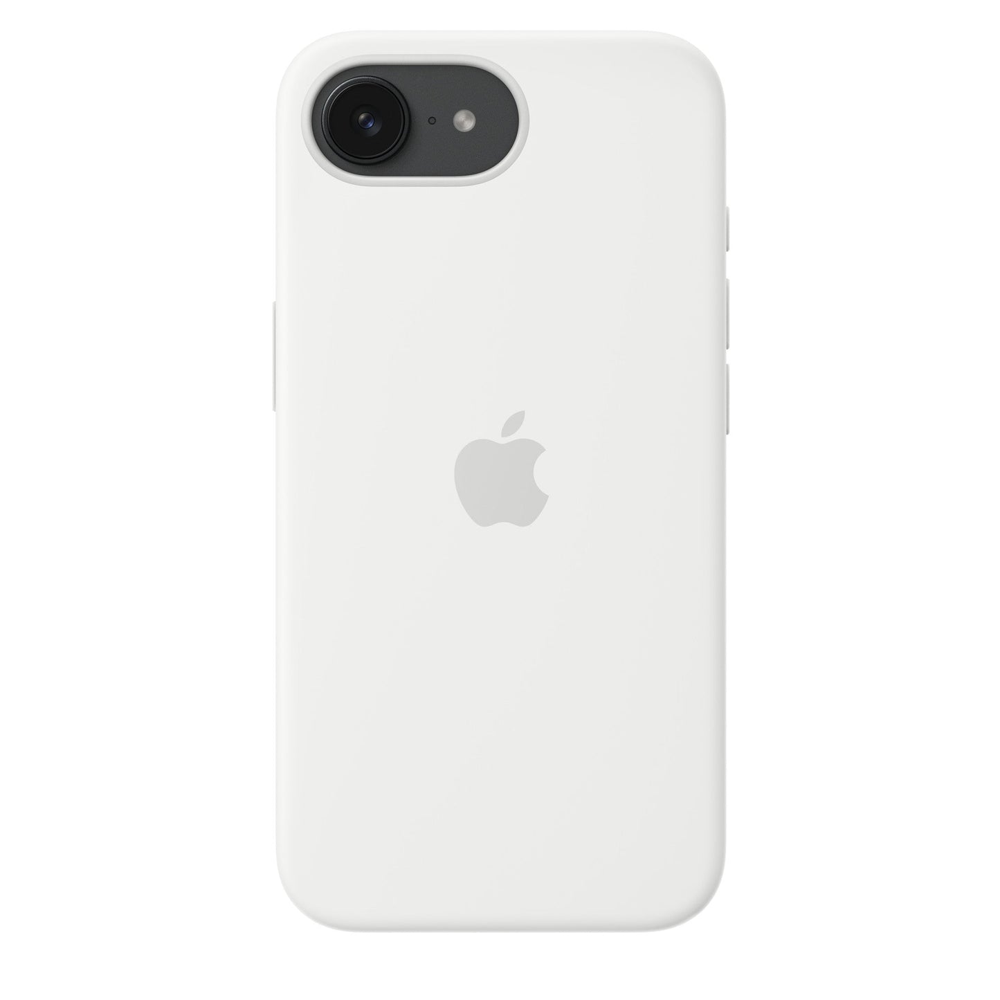 Apple iPhone 16e Silikon Case mit Magsafe - Weiß - Gadget Vibe GmbH