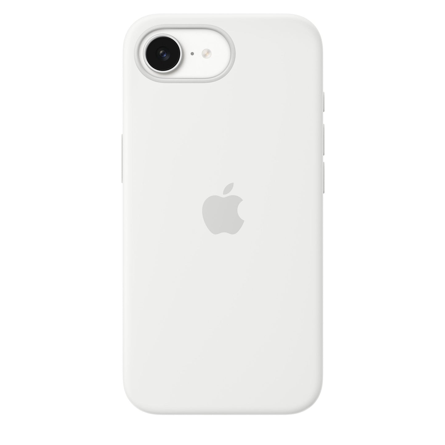 Apple iPhone 16e Silikon Case mit Magsafe - Weiß - Gadget Vibe GmbH