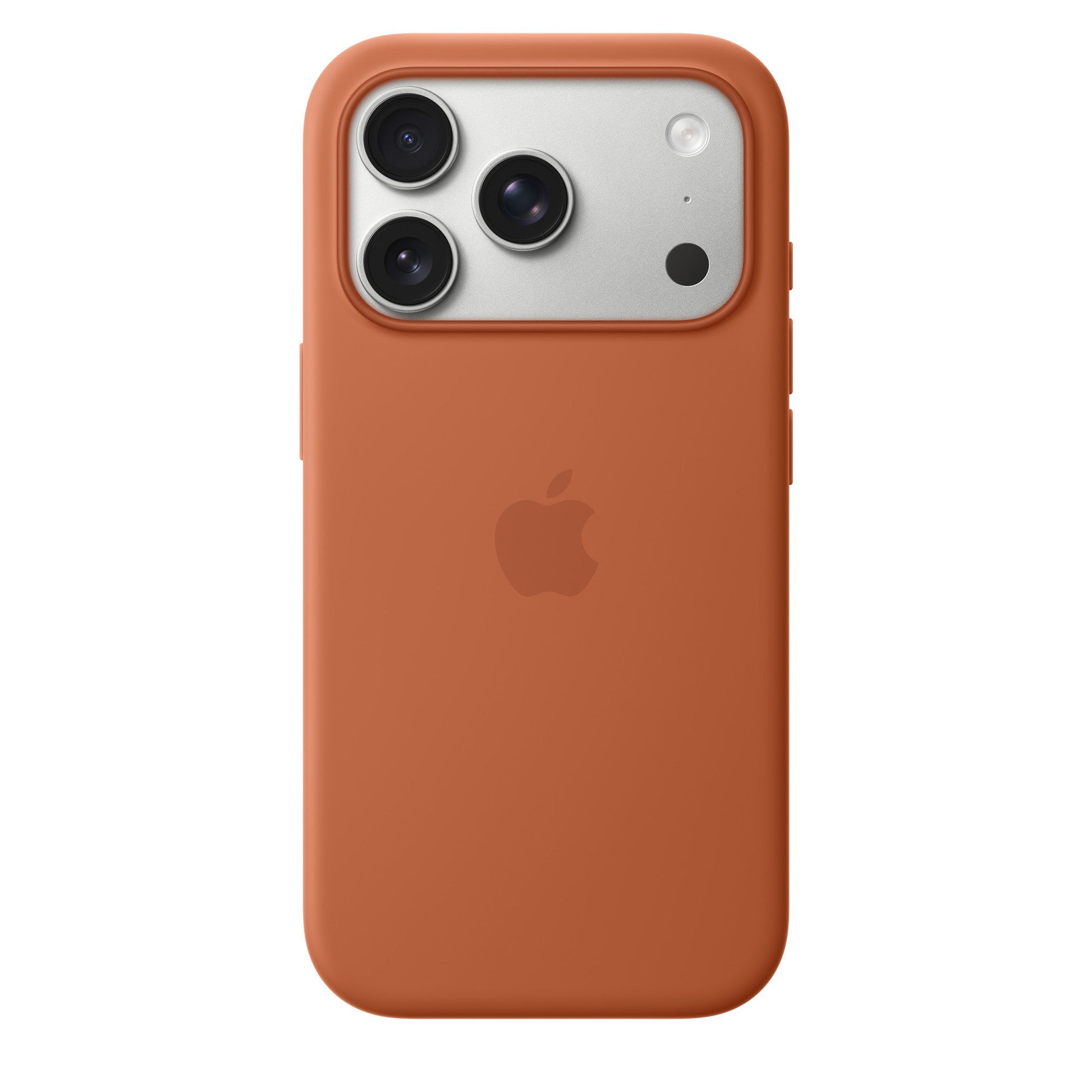 Apple iPhone 17 Pro Silikon Case mit MagSafe - Terrakotta - Gadget Vibe GmbH