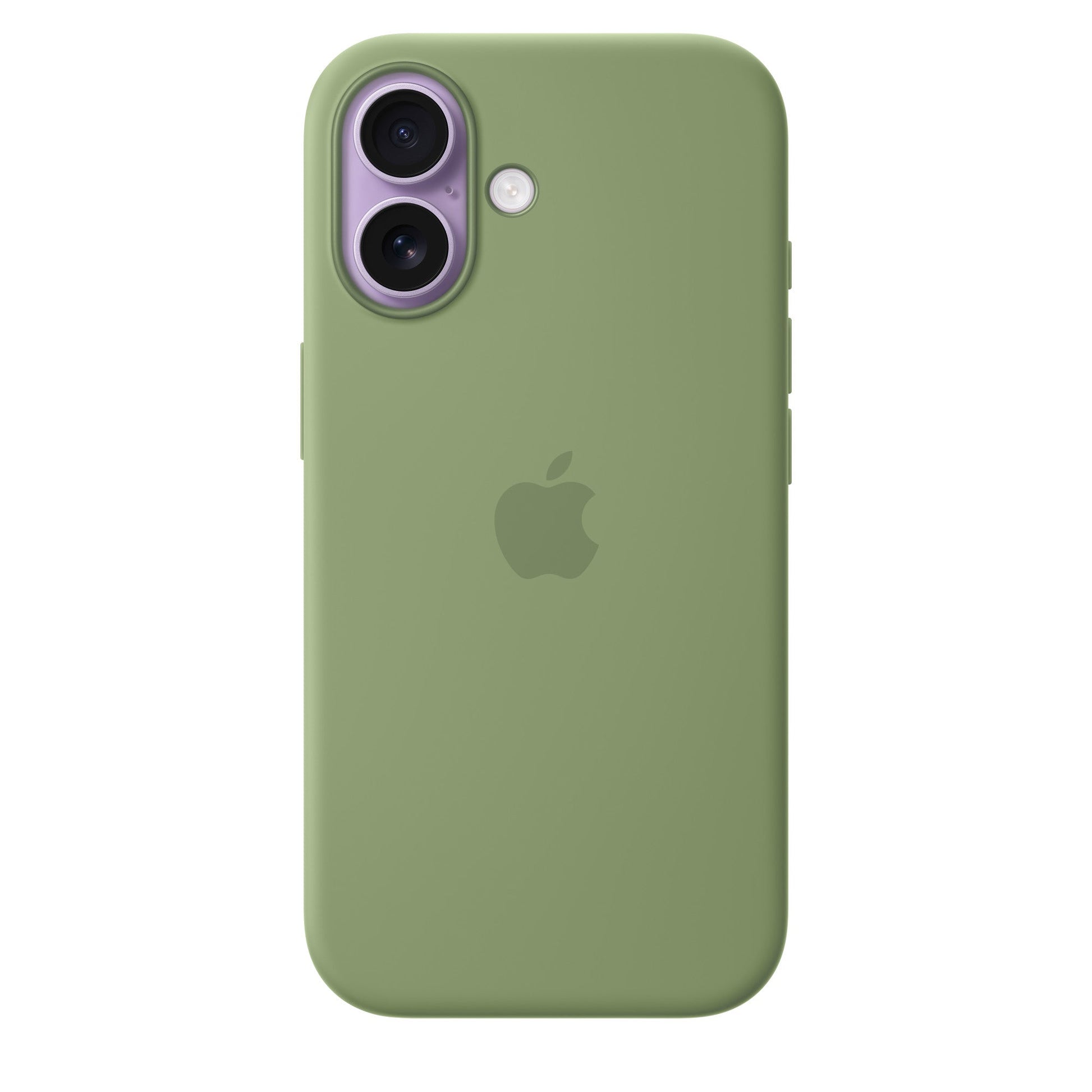 Apple iPhone 17 Silikon Case mit MagSafe - Hellmoosgrün - Gadget Vibe GmbH