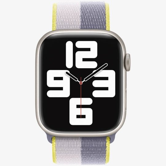 Apple Watch Sport Loop 42mm/44mm/45mm - Lavender Gray Lilac - Gadget Vibe GmbH