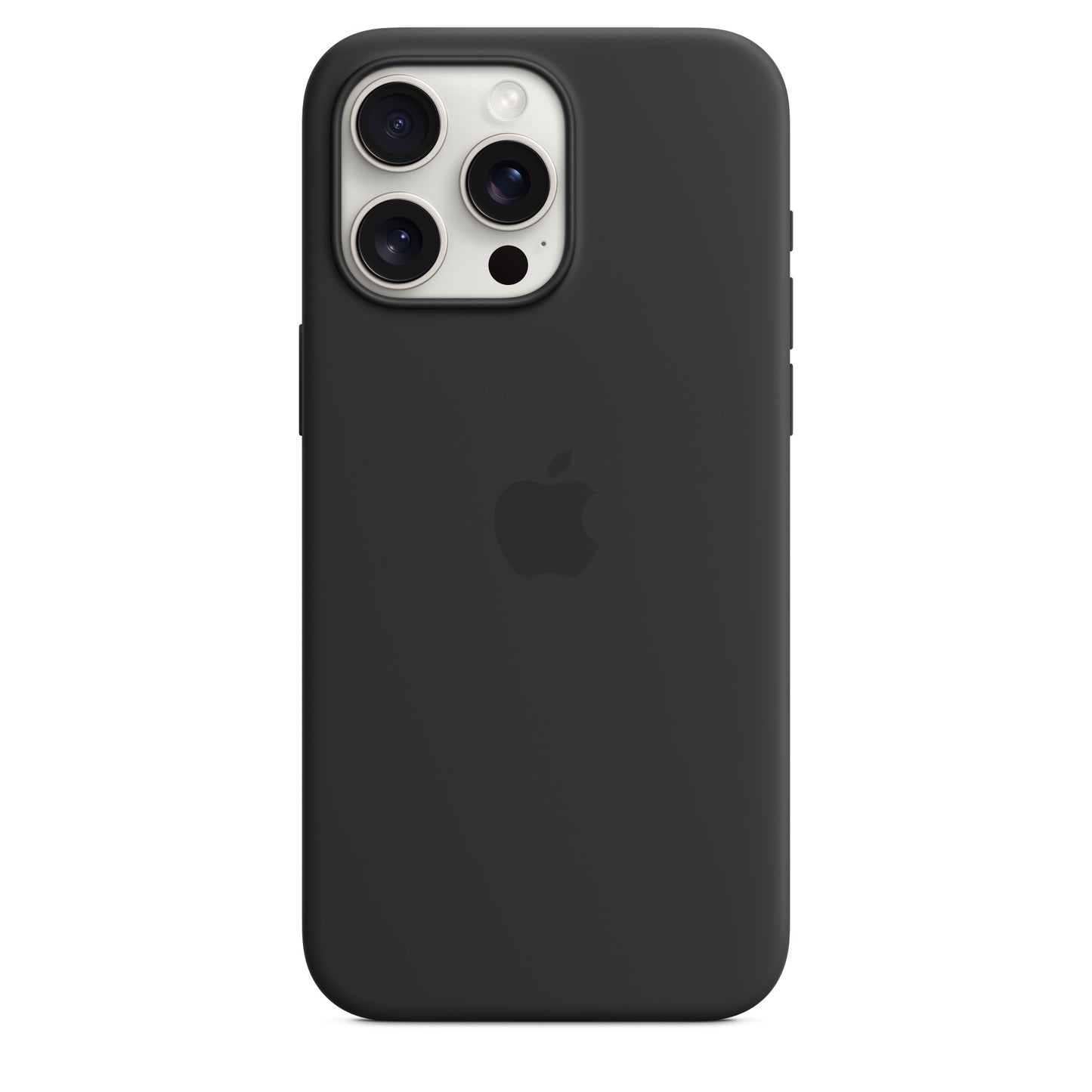 Apple iPhone 15 Pro Max Silikon Case mit Magsafe - Mitternacht