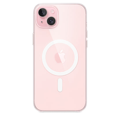 Apple iPhone 15 Plus Clear Case mit Magsafe