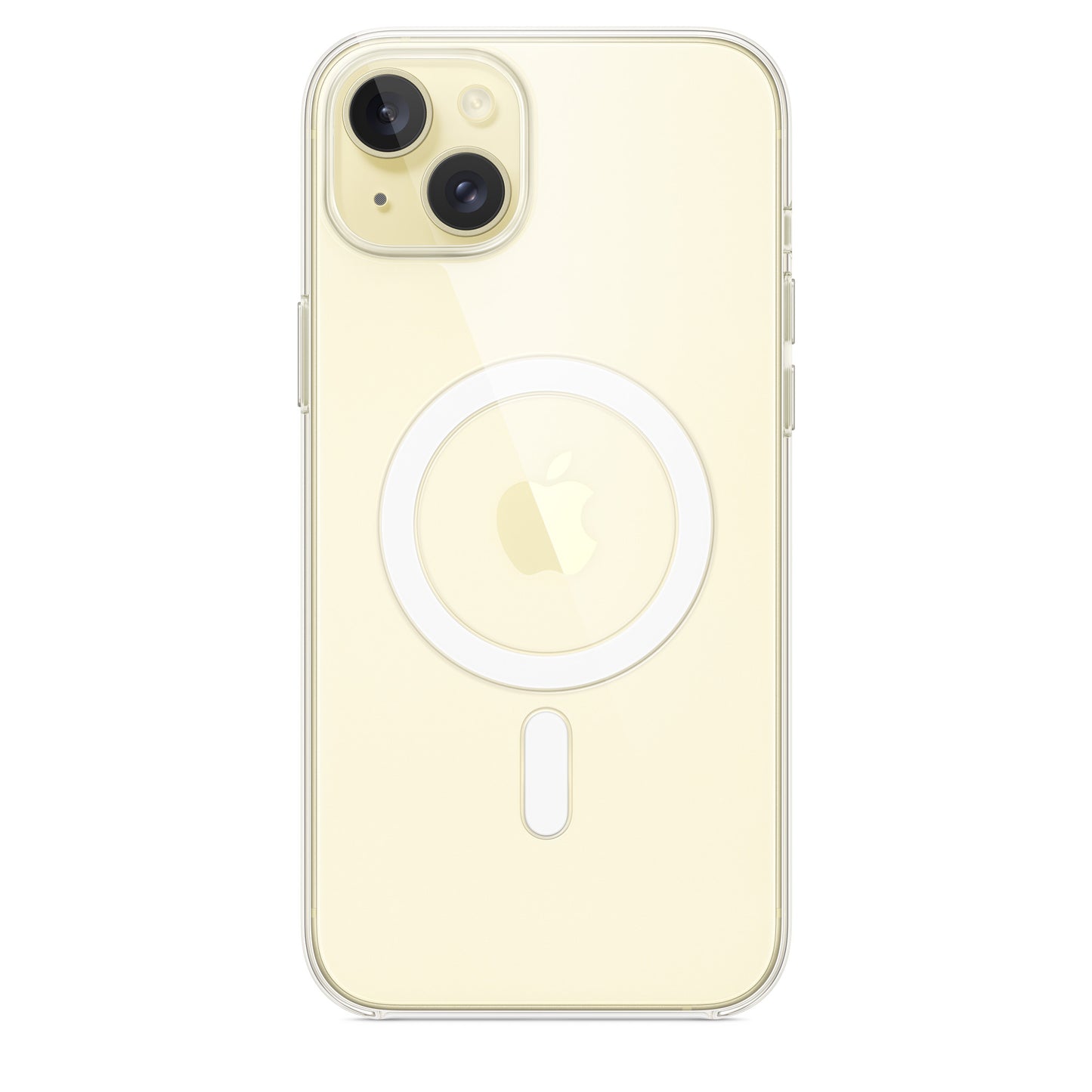 Apple iPhone 15 Plus Clear Case mit Magsafe